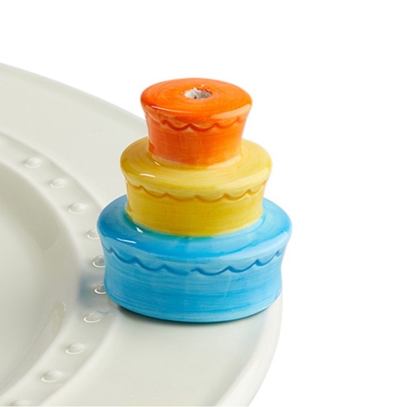 Nora Fleming Other - Bundle & Save! Nora Fleming Birthday Cake Candle Holder Mini